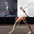 Load image into Gallery viewer, 5 Levels Resistance Hot Yoga Pull Rope Bands