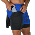 Load image into Gallery viewer, Camo Running Shorts Men Gym Sports Shorts 2 In 1 - multiple colors