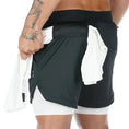 Load image into Gallery viewer, Camo Running Shorts Men Gym Sports Shorts 2 In 1 - multiple colors