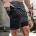Load image into Gallery viewer, Camo Running Shorts Men Gym Sports Shorts 2 In 1 - multiple colors